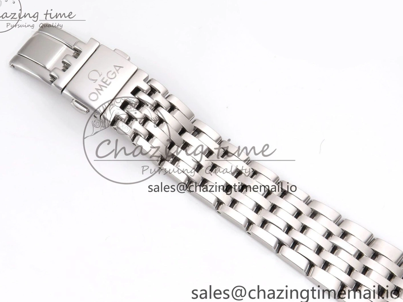 0225 Supportive De Ville Date SS VSF 1:1 Best Edition Blue Dial on SS Bracelet A 7700